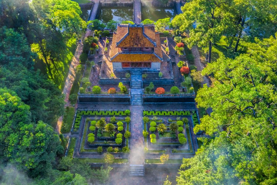 Minh Mang tomb Hue Centraal-Vietnam