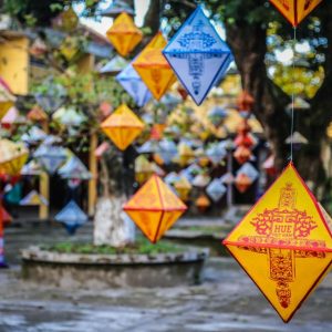 Lampionnen Hue Centraal-Vietnam