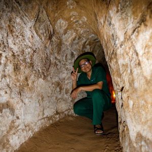 Cu Chi Tunnels Vietnam oorlog Ho Chi Minh City Zuid-Vietnam