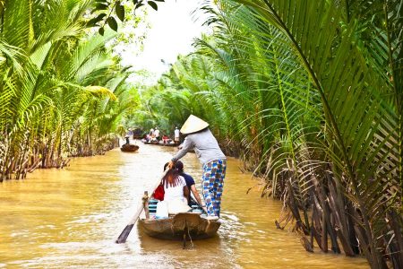 Varen platages Mekong Delta Zuid-Vietnam