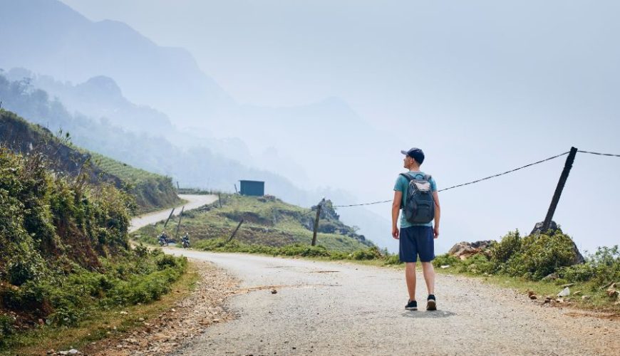 Trekking hike toerist Sapa Noord-Vietnam