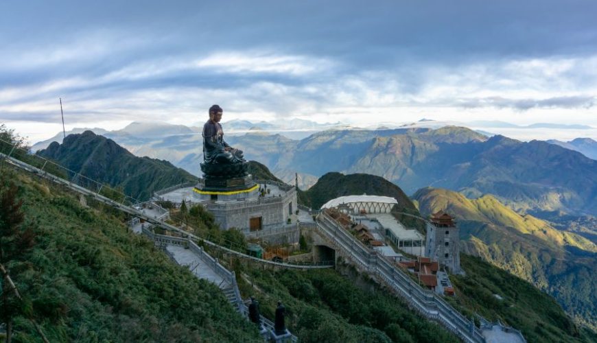 Boedha Sapa Mount Fansipan Noord-Vietnam