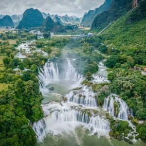 Ban Gioc waterval Cao Bang Noord-Vietnam