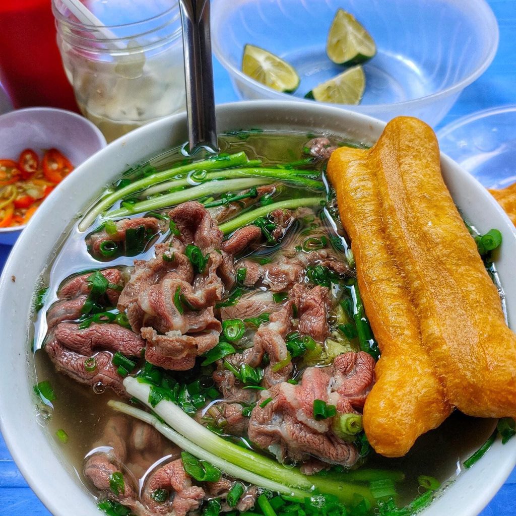 Hanoi noedelsoep met rundvlees